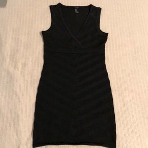 Black bodycon dress